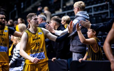 K. Lukošiūnas – apie „Lions“ iššūkį, K. Evanso stiprybę ir sugrįžimą į Šiaulius