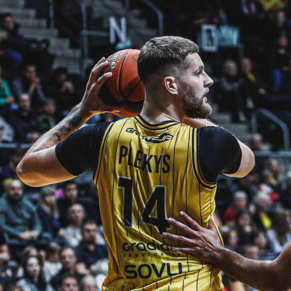Žaidybiniai geltoni marškinėliai (2025-26)